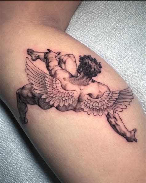 fallen angel tattoo designs|20+ Fallen Angel Tattoos that Symbolize Rebellion and Redemption